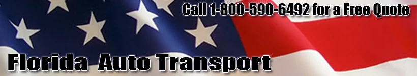Florida Auto Transport Shipping Logo