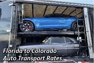 Florida to Colorado Auto Transport Rates