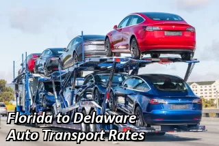 Florida to Delaware Auto Transport Rates