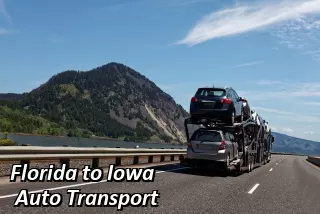 Florida to Iowa Auto Transport