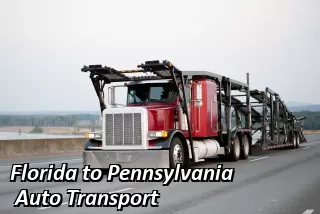 Florida to Pennsylvania Auto Transport