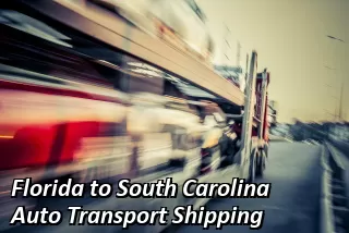 Florida to South Carolina Auto Transport