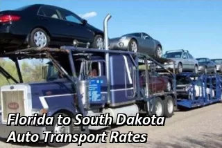 Florida to South Dakota Auto Transport Rates