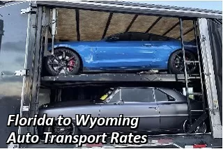 Florida to Wyoming Auto Transport Rates